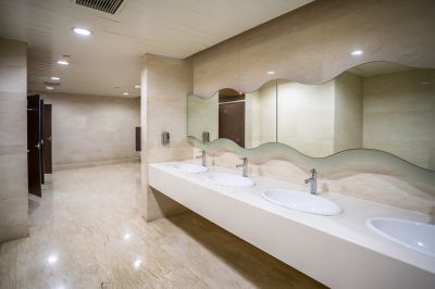 Bathroom with Ambient Lighting